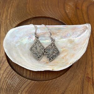 Elegant Silver Filigree Earrings